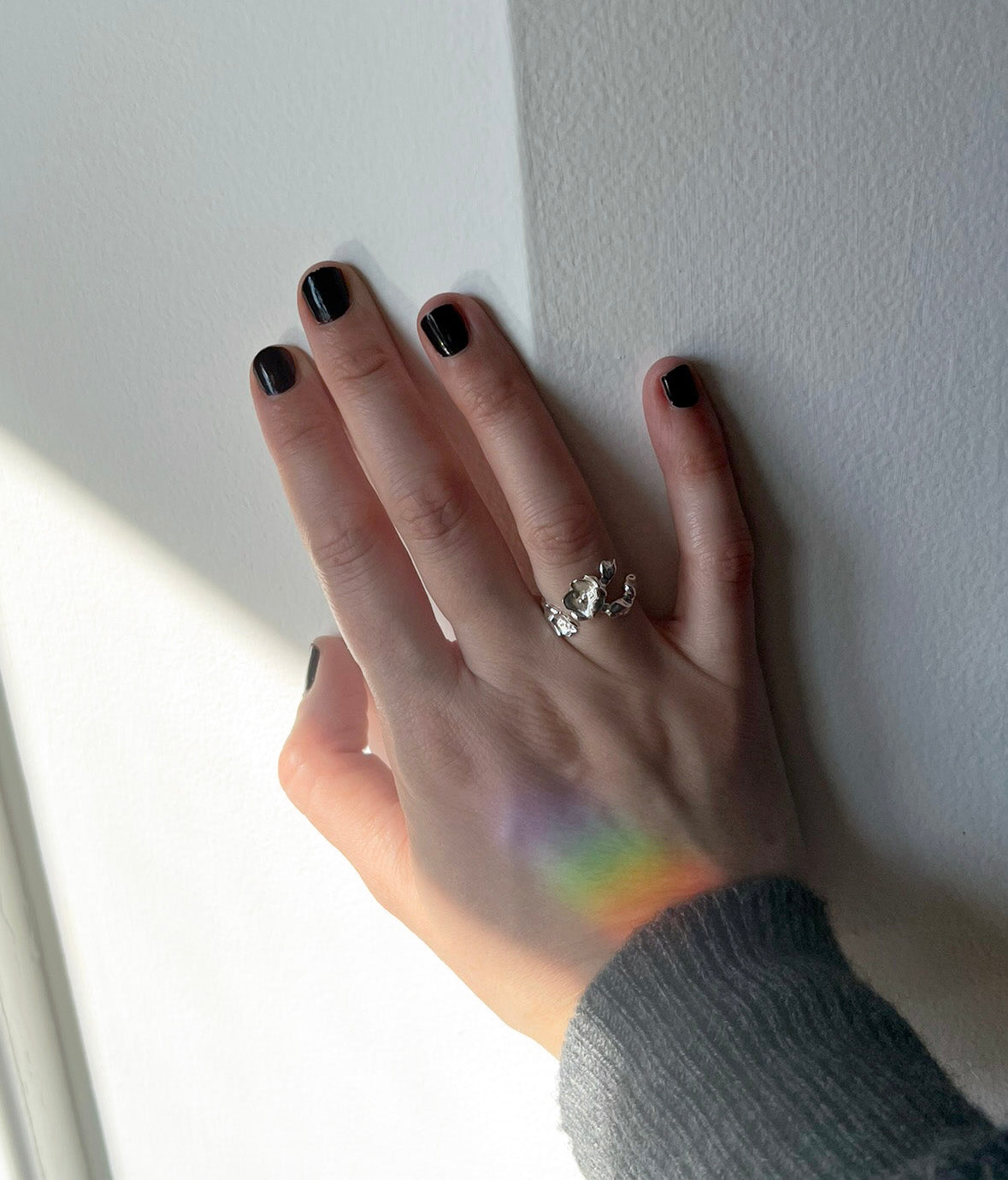 Cherry Blossom Branch Ring